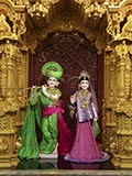 Bhagwan Shri Krishna and Shri Radhaji